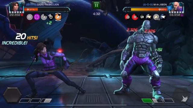 Kate Bishop vs. Node 37 Absorbing Man (AW Pre-Season 43) смотреть онлайн
