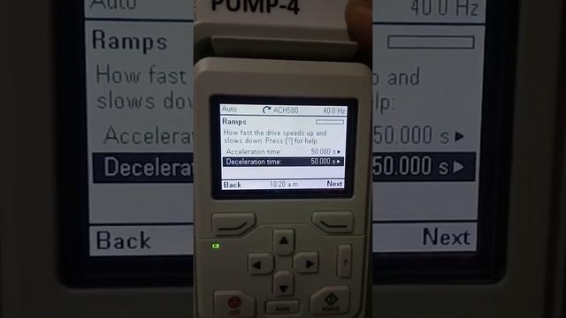 ABB ACH580 VFD SETTING смотреть онлайн