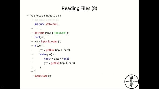 22: Reading and Writing Files C++ - Easy смотреть онлайн