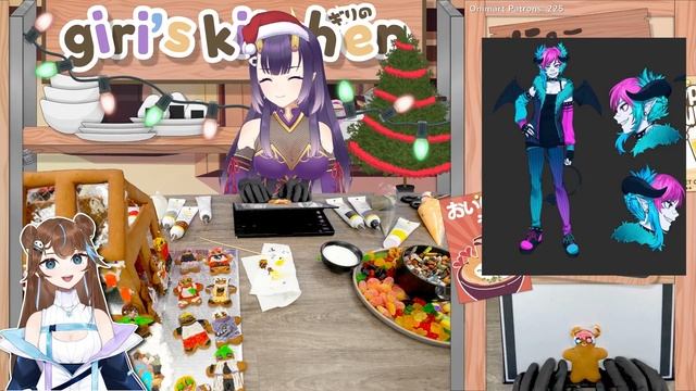 50+ VTUBER GINGERBREAD VILLAGE смотреть онлайн