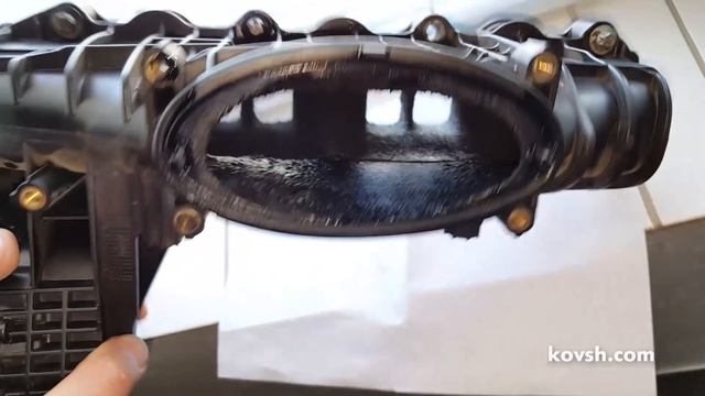 Как мы ремонтируем впускной коллектор на Mercedes Sprinter 2.1d OM651 смотреть онлайн