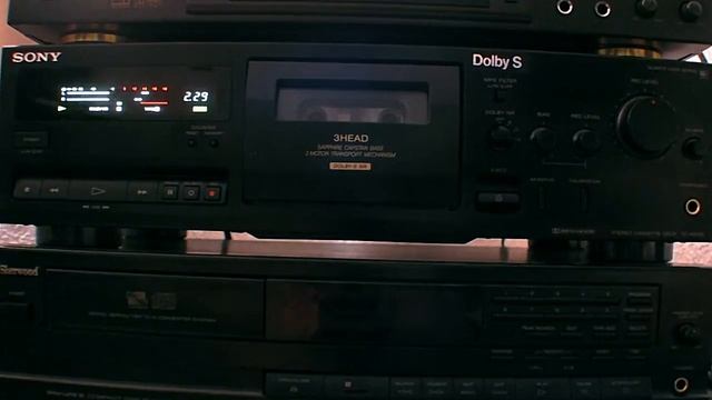 SONY TC-K615S 3 Head Tape Deck Dolby S смотреть онлайн