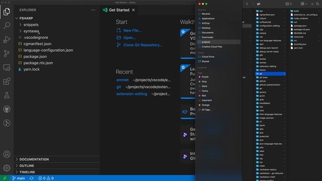 VS Code tip — Open folders by dropping them onto VS Code смотреть онлайн