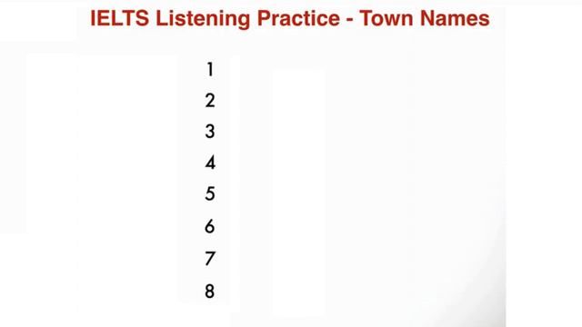 Listening Practice IELTS - Spelling Test | IELTS Listening Exercises