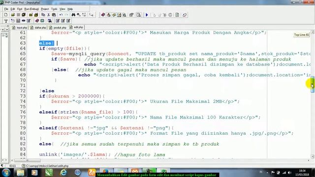 Menambahkan Edit Gambar Produk pada Form Edit dan Hapus Gambar dengan php mysqli смотреть онлайн