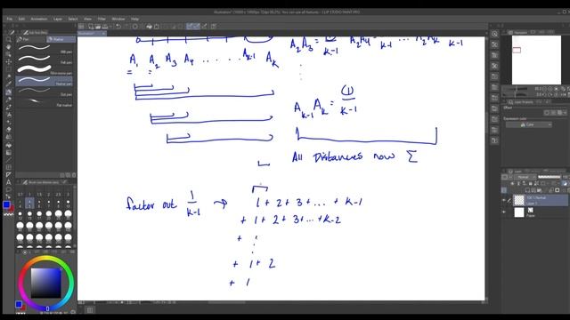 Calculating the Average Distance Between 2 Points on a Line (Combinatorically) смотреть онлайн