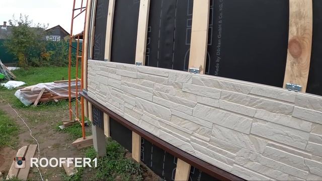 Монтаж японского фиброцементного сайдинга Установка панелей KMEW смотреть онлайн