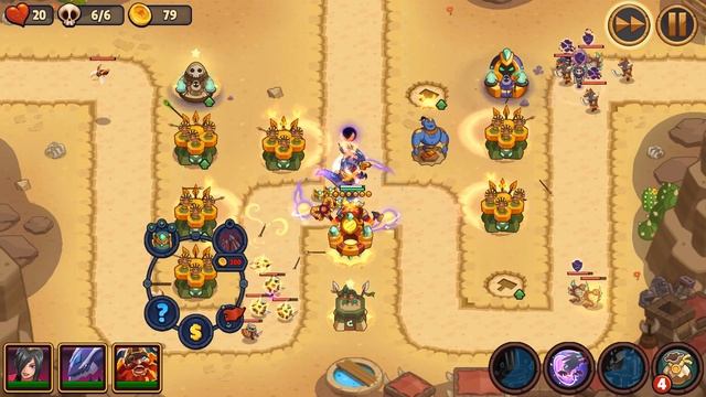 Realm defense AWAKEN, Fee, test before and after unlock Gold 2- Realm Siege mode. TD Games смотреть онлайн