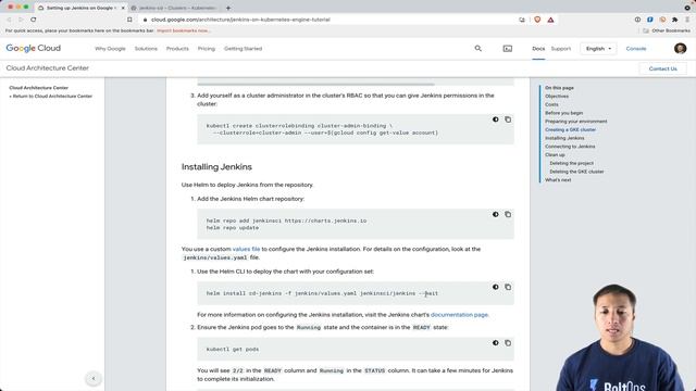 Setting Up Jenkins on GKE смотреть онлайн
