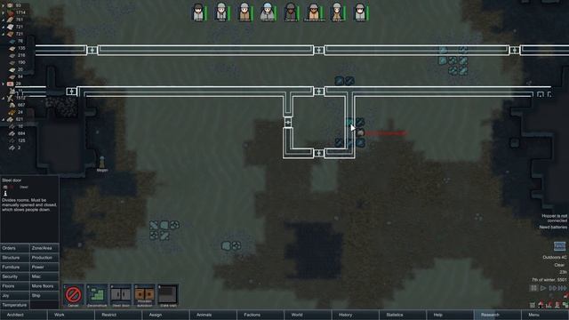 Rimworld Alpha 13 - 10. Defensive Plans - Let's Play Rimworld Gameplay смотреть онлайн
