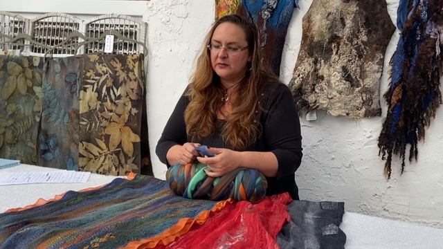 Алиса Бордо. Анонс вебинара "Шарфы-паутинки. Волшебство на конвейере" смотреть онлайн