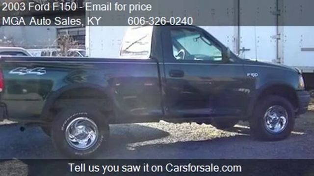 2003 Ford F150 XL; XLT for sale in Ashland, KY 41101 at MGA смотреть онлайн