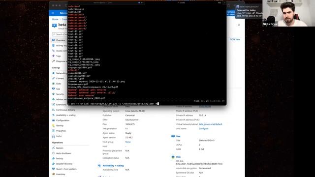 Машинное обучение для больших данных, семинар 1, группа 172 – Azure & Terraform смотреть онлайн