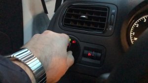 замена блока управления светом на VW Polo
