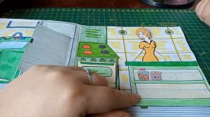 Бумажный Домик для куклы! Кухня