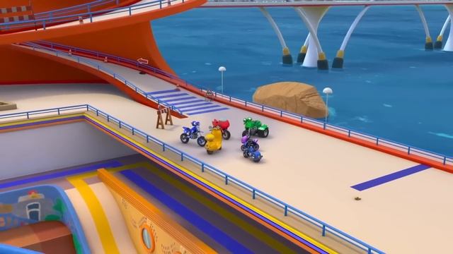 Önce Güvenlik⚡️ Buster!⚡️ Motosiklet Karikatür | Ricky Zoom Türkçe смотреть онлайн