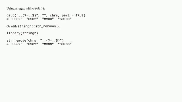 Remove n last character from a string смотреть онлайн