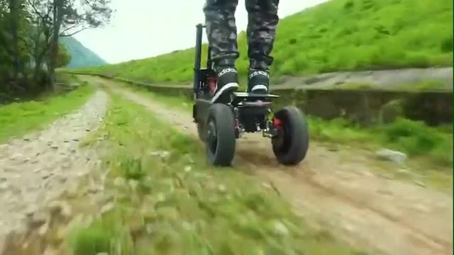 COOLFLY CF-T11-3 most popular roadoff tires 3 wheels electric scooter 60v5400w31ah with high qualit смотреть онлайн