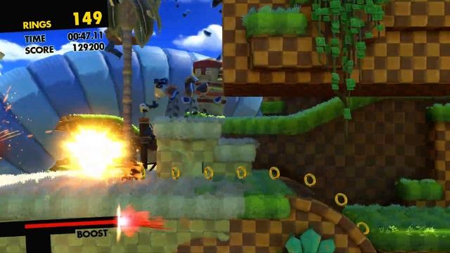60FPS - Sonic Forces: Green Hill Zone With Shadow смотреть онлайн