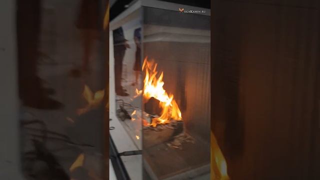 Камин пристенно-угловой топка "АСТОВ" смотреть онлайн