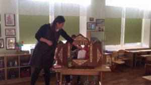 Занятие по театрализованной деятельности "Теремок" средняя группа