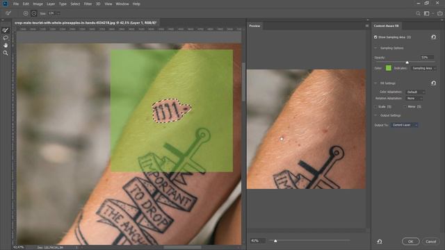An Innovative TATTOO REMOVAL Method: Ditch Your Ink in Adobe Photoshop смотреть онлайн