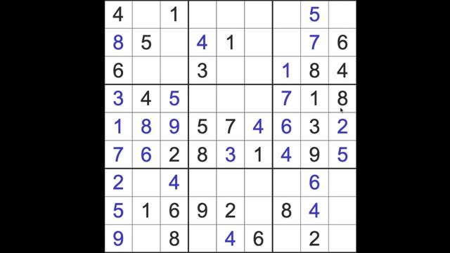 Sudoku solution Los Angeles Times sudoku 9 February 2022 Expert level смотреть онлайн