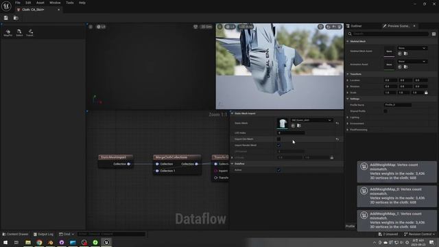 Blender & UE 5.3 Chaos Panel Cloth смотреть онлайн