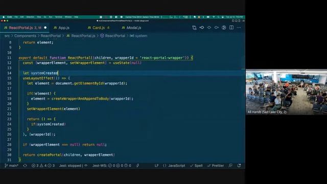 Create Reusable Modal with React Portals смотреть онлайн