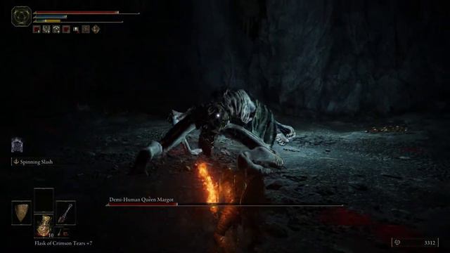 Elden Ring Boss - Demi-Human Queen Margot смотреть онлайн