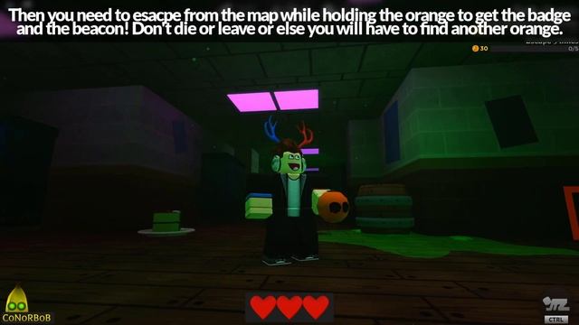 How to get the ORANGE YOU GLAD BADGE & BEACON in BANANA EATS | Roblox смотреть онлайн
