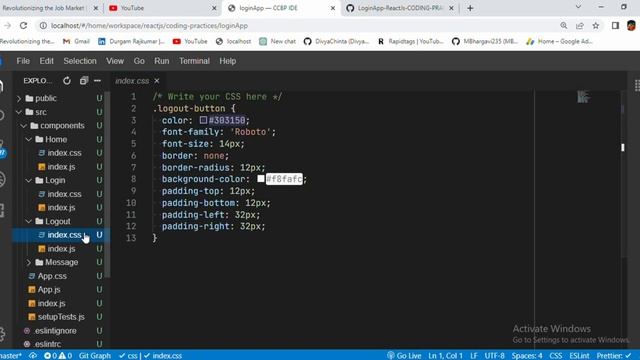 Login App | Coding Practice 5 | REACT JS | NxtWave | CCBP 4.0 смотреть онлайн
