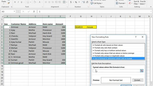 How to create Search box in excel 2016 in telugu II Excel search box смотреть онлайн