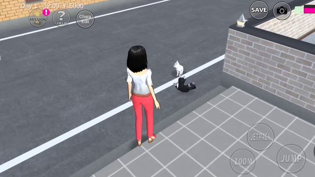 سر انجيلا وزوجها There's secret Place of marriage of talking Angela and talking Tom | SAKURA SCHOOL смотреть онлайн