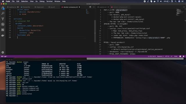 D12 - Sử dụng lệnh docker-compose chạy và quản lý các dịch vụ Docker смотреть онлайн