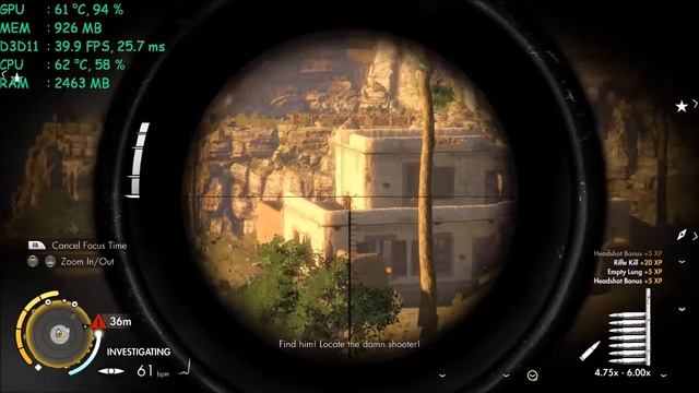 Sniper Elite 3 - Core 2 Quad Q8400 / GTX 650 / 4GB RAM смотреть онлайн
