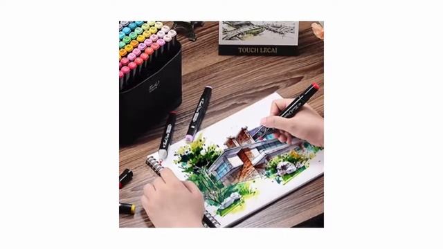 Стоит ли покупать набор двухсторонних фломастеров TND 00620 Touch Lecai 80 цветов отзывы родителей смотреть онлайн