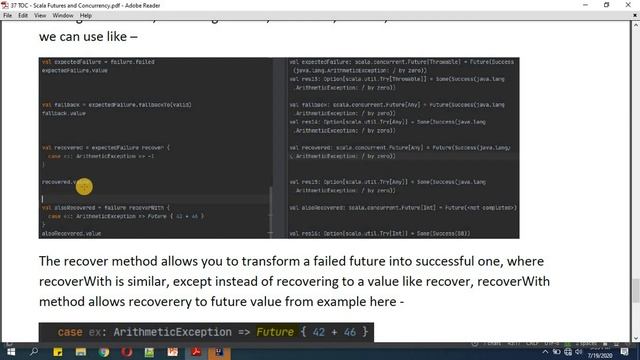 TOC - SCALA Express | 37 Scala Futures and Concurrency смотреть онлайн