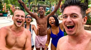 Она сказала мне «ДА»? Наш сумасшедший новый год в аквапарке и самая длинная канатная дорога в мире!