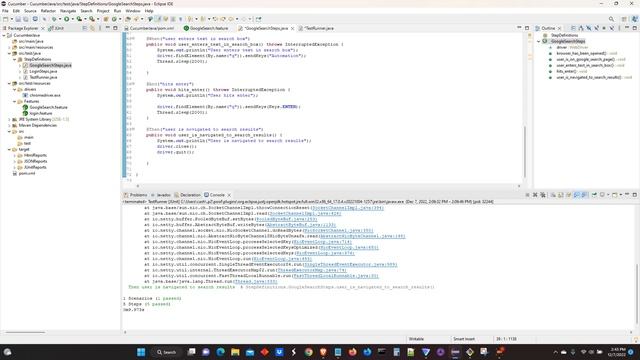 Cucumber JUnit Demo смотреть онлайн