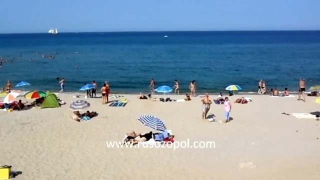 Пляж Хармани Созополь Болгария смотреть онлайн