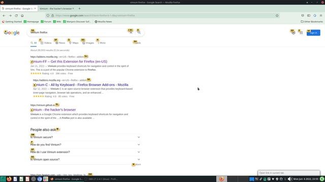 vimium 1 - installation and basic navigation (hjkl, HL, f, esc key) смотреть онлайн