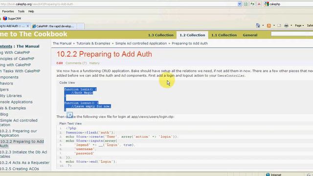 How to CakePHP - following 'Simple Acl controlled Application' tutorial (part 1/3) смотреть онлайн