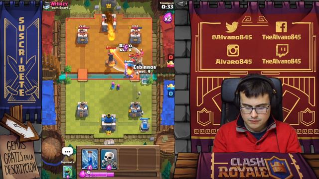 DESAFÍO CLASH ROYALE RETRO Nuevo evento especial | Sneak Peek | Clash Royale | Alvaro845 Vs WithZac смотреть онлайн