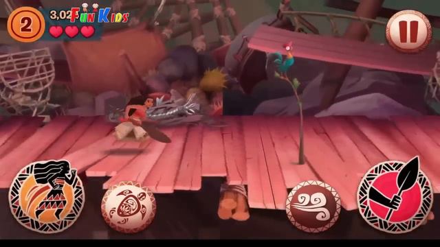 Moana Adventure Full Movie Game - Moana Rhythm Run (By Disney)