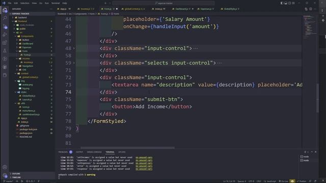 Full Stack Development with React and Node js - Expense Tracker Application. смотреть онлайн