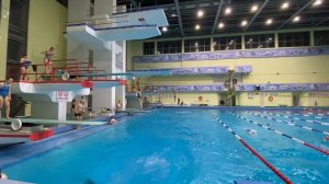 29 февраля 2024. Прыжки в воду. Олимпийская деревня. Flydiving