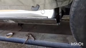 Toyota Nadia, замена порогов, от и до!