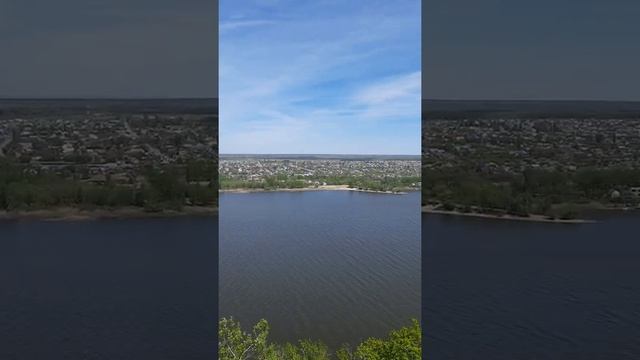 Река Дон, город Калач-На-Дону, Волгоградская область, Россия. Май 2021 года смотреть онлайн