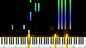 🔴 Ohne dich - Rammstein Tutorial Piano Instrumental